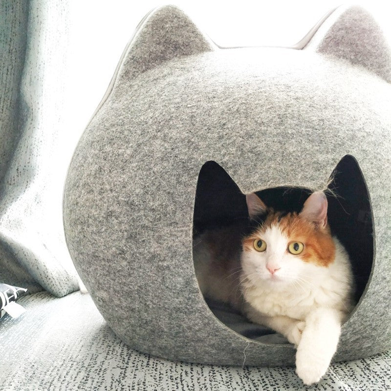 Cat Litter Enclosed House