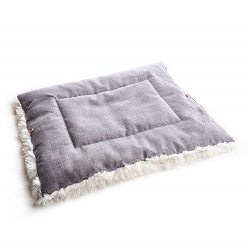 velvet cat bed