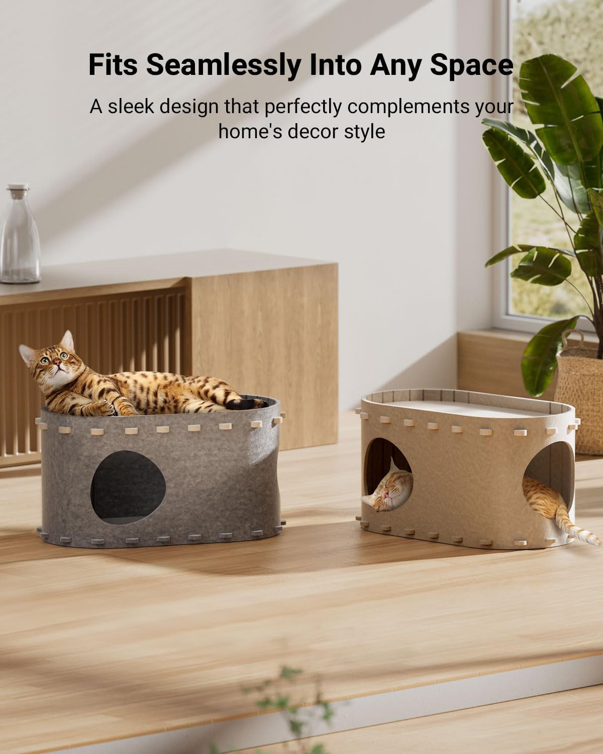 Cat Bed Cave For Multiple Scratch Resistant