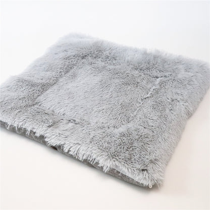 velvet cat bed